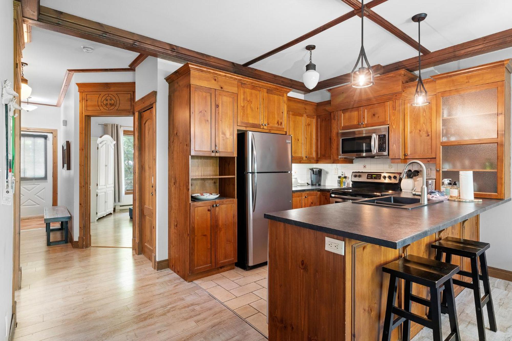 Les Manoirs Wpool & Hot Tub Near Village 120-7 Mont-Tremblant Exteriör bild
